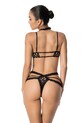 GOD SAVE QUEENS stringi damskie VALENTINA THONG GSQ.185.128 czarny SS26