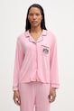 Дрехи Juicy Couture пижама дамска LS PJ JCYPJ126856 розов