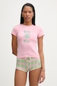 Juicy Couture пижама дамска SINGLET розов JCYPJ126858