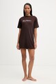 Juicy Couture koszula nocna damska SLEEP DRESS JCYSD126859 brązowy SS26