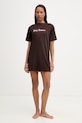Juicy Couture koszula nocna damska SLEEP DRESS JCYSD126859 brązowy SS26