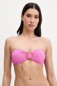 Ρούχα Rip Curl μπικίνι τοπ Γυναικείο CUSTOM RIB 053WSW ροζ
