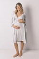 women'secret халат дамски с вискоза MATERNITY 2173141 сив SS26