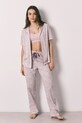 women'secret komplet loungwear damski bawełniany beżowy 3133496