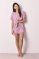 Odzież women'secret piżama dwuczęściowa damska z wiskozy 4753107 różowy