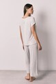 women'secret piżama dwuczęściowa damska z wiskozą 4753116 szary SS26