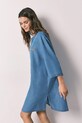 Odzież women'secret koszula nocna damska z wiskozą 4923662 niebieski
