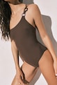 women'secret női egyrészes fürdőruha barna 5523317