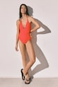 Ruházat women'secret egyrészes fürdőruha női 5523322 narancssárga