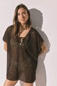 women'secret tunika plażowa damska brązowy 5543704