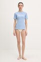 Hurley t-shirt kąpielowy damski WLEU00001 niebieski SS26