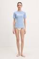 Hurley t-shirt kąpielowy damski WLEU00001 niebieski SS26