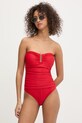 DKNY strój kąpielowy jednoczęściowy damski DIE6M605 czerwony SS26