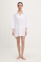 DKNY koszula plażowa damska DIE6C971 biały SS26