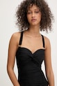 Одежда DKNY Слитный купальник для женщин DIE6M565 чёрный