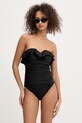 DKNY strój kąpielowy jednoczęściowy damski DIE6M537 czarny SS26