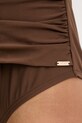 DKNY jednodílné plavky dámské DIE6M733 hnědá