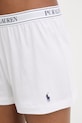 Odzież Polo Ralph Lauren szorty piżamowe damskie z bawełną 4P0781 biały