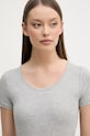 United Colors of Benetton Κορμάκι γυναικείο από βισκόζη 3P2Y3B006 γκρί