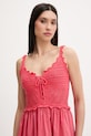 Liu Jo plažna obleka ženska roza VA6130.TS125
