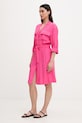 Liu Jo sukienka plażowa damska VA6137.T2920 różowy SS26