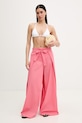Liu Jo plážové kalhoty dámské VA6144.TS330 růžová SS26
