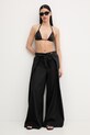 Liu Jo spodnie plażowe damskie VA6144.TS330 czarny SS26