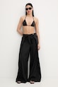 Liu Jo spodnie plażowe damskie VA6144.TS330 czarny SS26