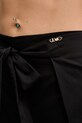 Liu Jo spodnie plażowe damskie czarny VA6144.TS330