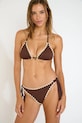Banana Moon plavková podprsenka dámska Dakota hnedá NUCO.DAKOTA