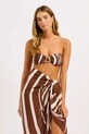 Oblečení Seafolly dámská plážová sukně Coastline Sarong 55539.SG hnědá