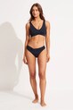 Ρούχα Seafolly σλιπ μπικίνι γυναικεία Twist 44320.942 σκούρο μπλε