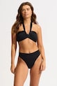 Seafolly μπικίνι τοπ Γυναικείο Halter Bandeau μαύρο 33816.942