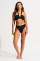 Ρούχα Seafolly μπικίνι τοπ Γυναικείο Halter Bandeau 33816.942 μαύρο