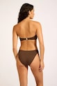 Seafolly долнище дамски бански Twist 33261.942 кафяв SS26