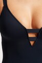 Seafolly Ολόσωμο μαγιό γυναικείο Deep V σκούρο μπλε 10634.942