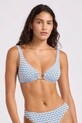 Seafolly kopalni nedrček ženski Ring Front modra 31467.230