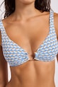 Seafolly reggiseno da bagno da donna Ring Front 31467.230 blu