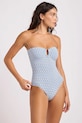 Seafolly costume da bagno intero da donna Ring Front 11185.230 blu
