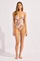 Ρούχα Seafolly Ολόσωμο μαγιό γυναικείο V Neck 11071.329 πολύχρωμο