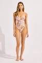 Ρούχα Seafolly Ολόσωμο μαγιό γυναικείο V Neck 11071.329 πολύχρωμο
