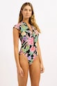 Seafolly ολόσωμο μαγιό Γυναικείο Zip Front 60276.279 πολύχρωμο