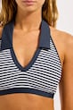 Seafolly plavková podprsenka dámská Halter Top with Collar námořnická modř 31550.281