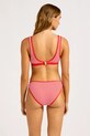 Seafolly μπικίνι τοπ γυναικείο Zip Front 31549.281 κόκκινο SS26