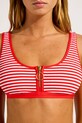 Seafolly μπικίνι τοπ γυναικείο Zip Front κόκκινο 31549.281