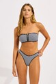 Seafolly plavková podprsenka dámská Zip Front námořnická modř 30467.281