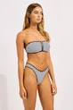 Seafolly plavková podprsenka dámská Zip Front 30467.281 námořnická modř