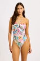 Seafolly jednodílné plavky dámské DD "U" Tube vícebarevná 11179DD300