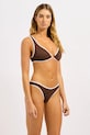 Seafolly plavková podprsenka dámska Ring Front 31467.072 hnedá
