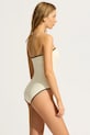 Seafolly ολόσωμο μαγιό γυναικείο DD Bandeau 11126DD072 μπεζ SS26